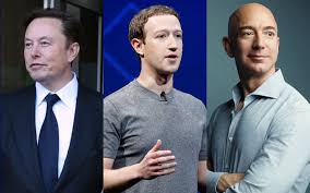 Musk, Bezos e Zuckerberg voltam a formar o ‘top 3’ dos mais ricos do mundo